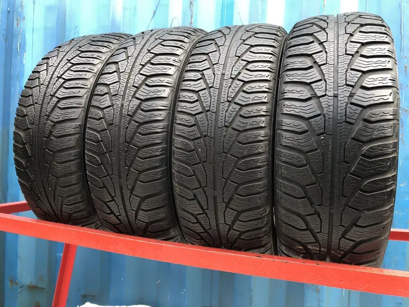 Комплект б/у шин 205/55 R16 Uniroyal MS Plus 77, фото 1