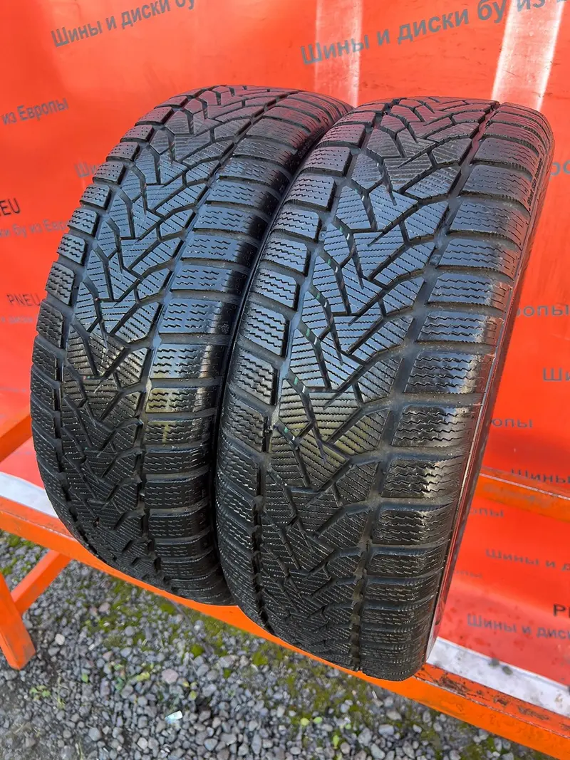 Пара б/у шин 205/55 R16 Uniroyal WinterExpert
