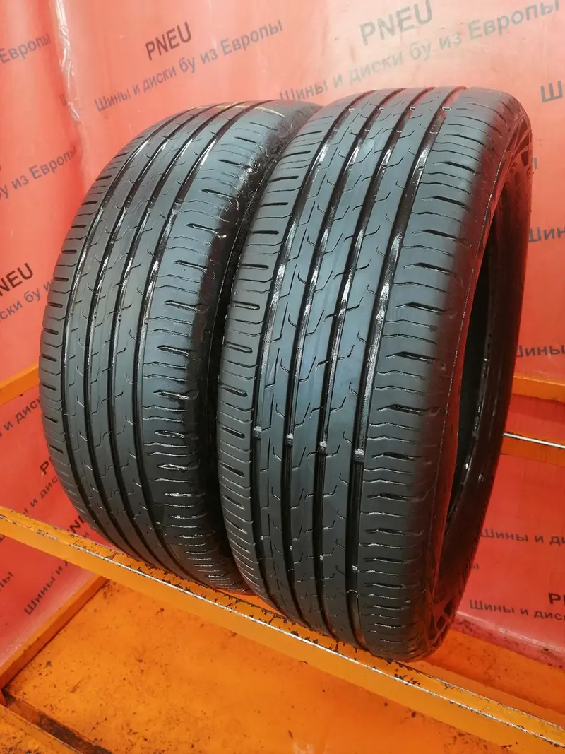 Пара б/у шин 205/55 R17 Continental ContiEcoContact 6