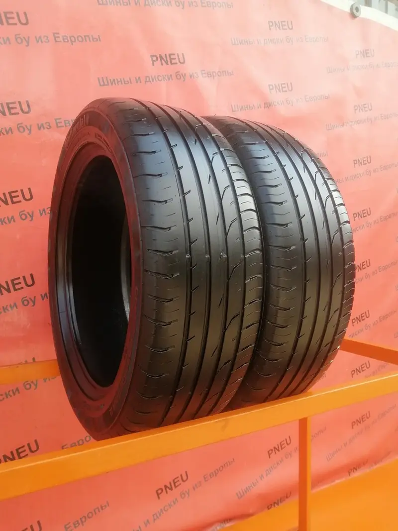 Пара б/у шин 205/55 R17 Continental ContiPremiumContact 2