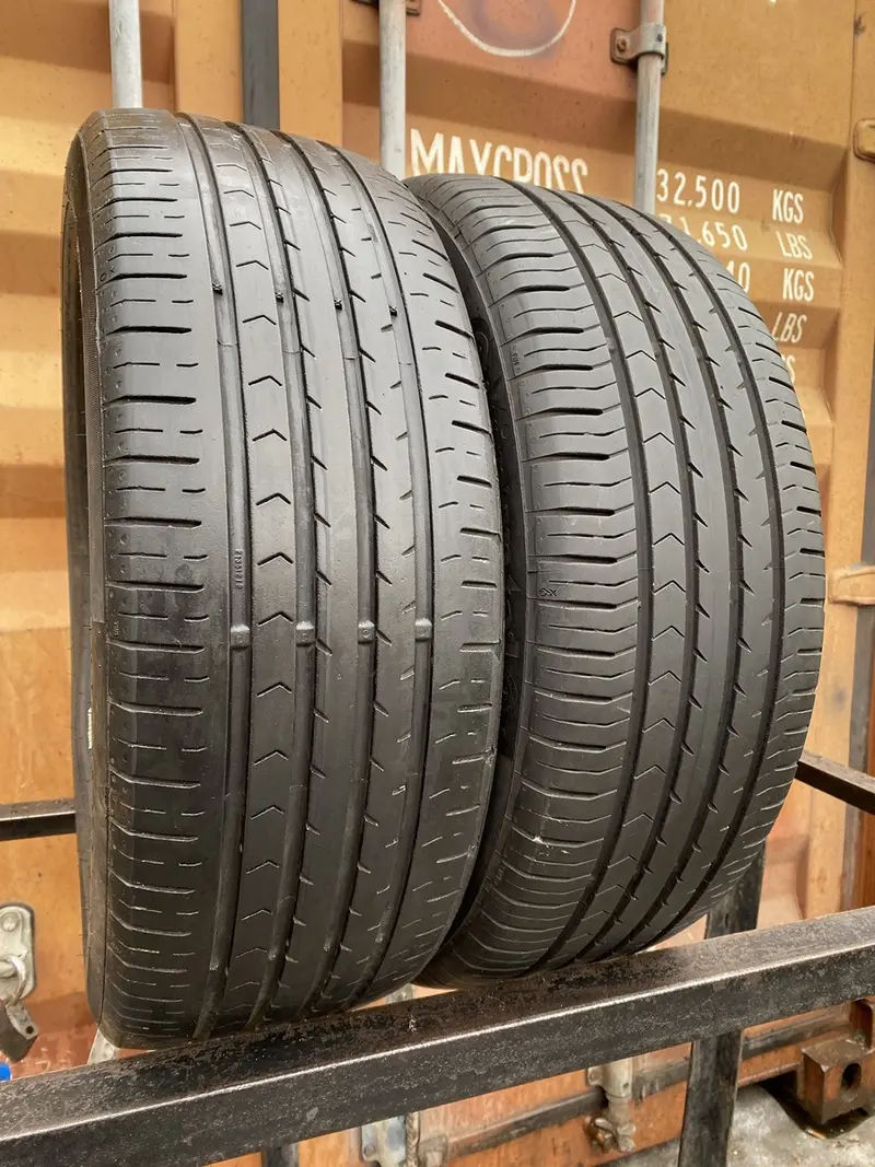 Пара б/у шин 205/55 R17 Continental ContiPremiumContact 5