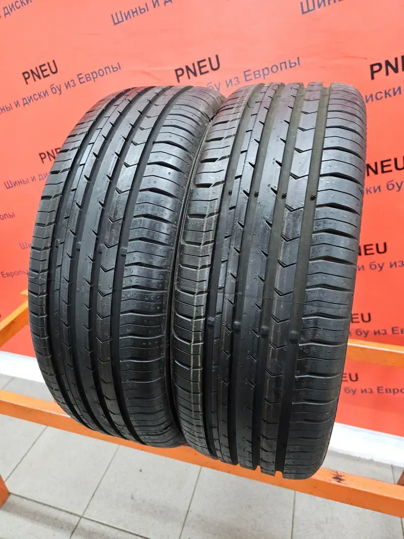 Пара б/у шин 205/55 R17 Continental ContiPremiumContact 5