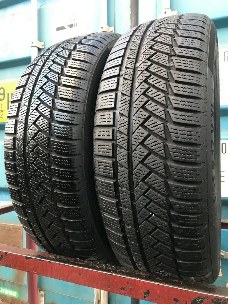 Пара б/у шин 205/55 R17 Continental ContiWinterContact TS 850 P