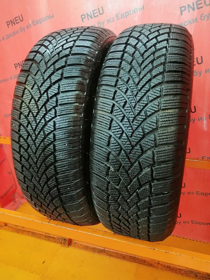 Пара б/у шин 205/60 R16 Bridgestone Blizzak LM-005