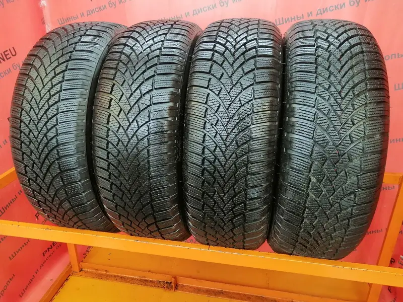 Комплект б/у шин 205/60 R16 Bridgestone Blizzak LM-005