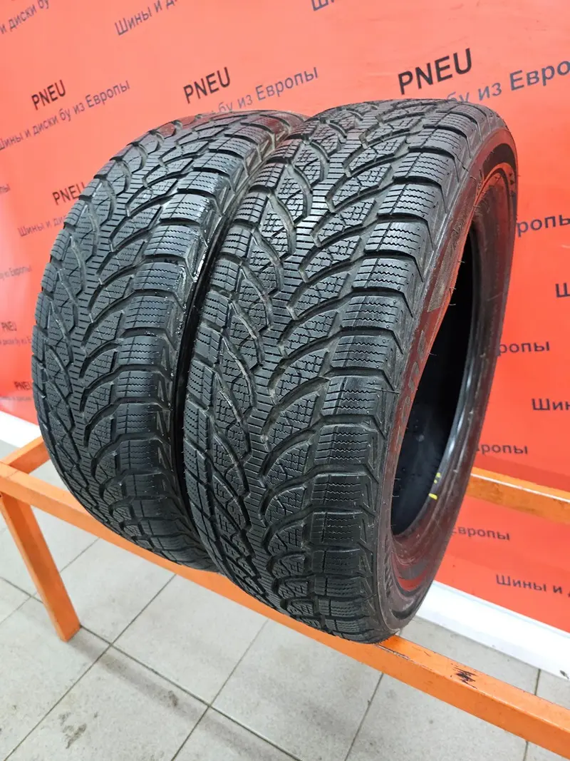 Пара б/у шин 205/60 R16 Bridgestone Blizzak LM32
