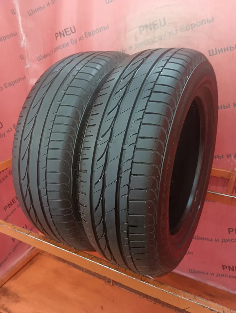 Пара б/у шин 205/60 R16 Bridgestone Turanza ER 300 RunFlat
