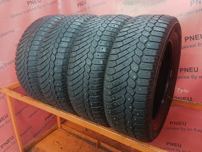 Комплект б/у шин 205/60 R16 Continental ContiIceContact