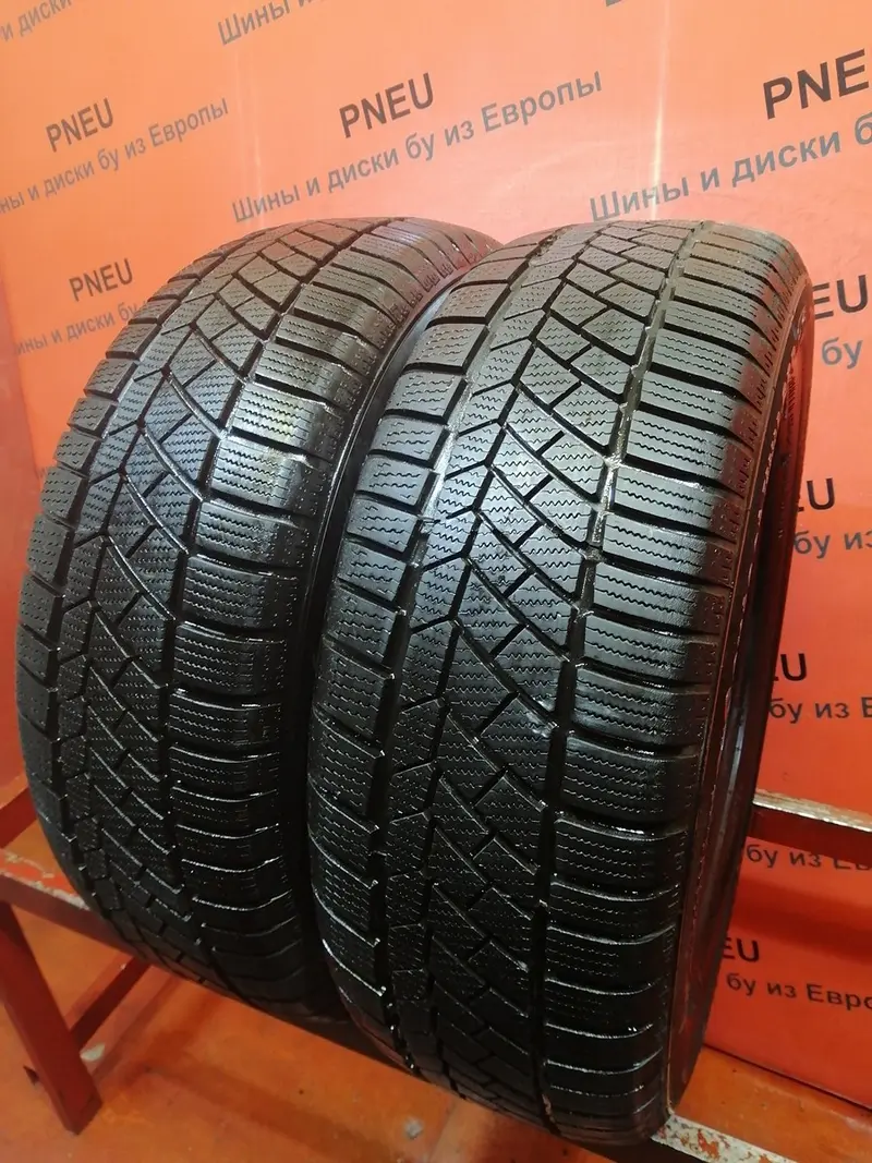 Пара б/у шин 205/60 R16 Continental ContiWinterContact TS 830 P