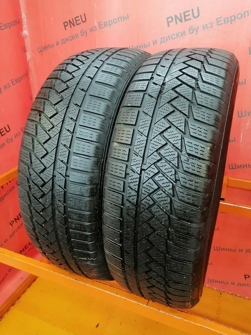 Пара б/у шин 205/60 R16 Continental ContiWinterContact TS 850 P