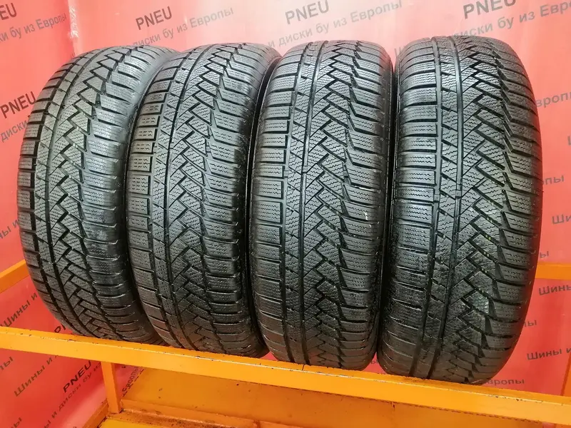 Комплект б/у шин 205/60 R16 Continental ContiWinterContact TS 850 P
