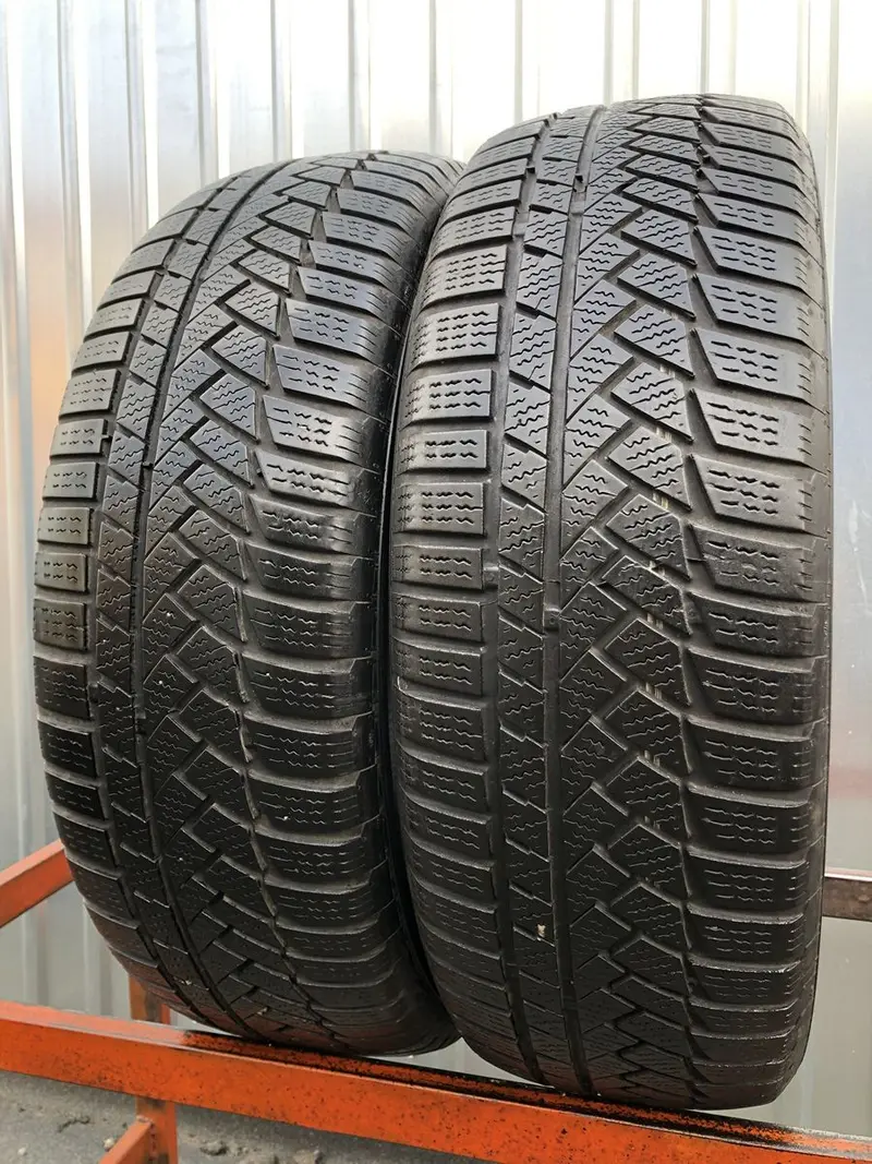 Пара б/у шин 205/60 R16 Continental ContiWinterContact TS 850 P