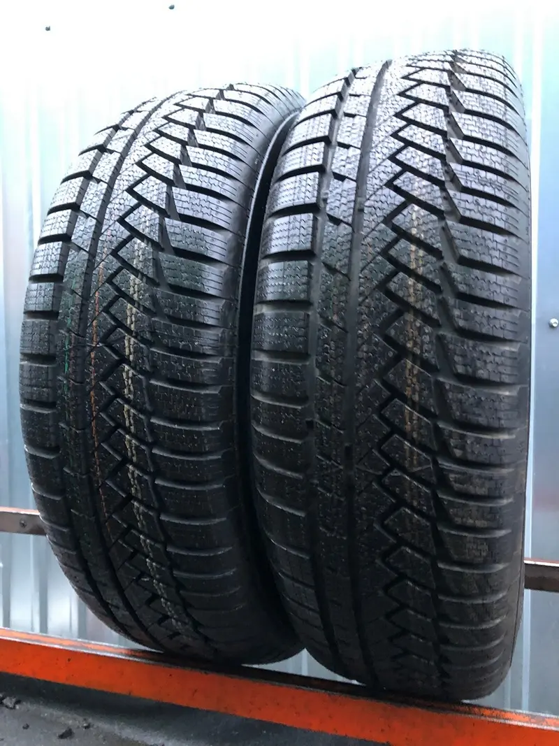 Пара б/у шин 205/60 R16 Continental ContiWinterContact TS 850 P