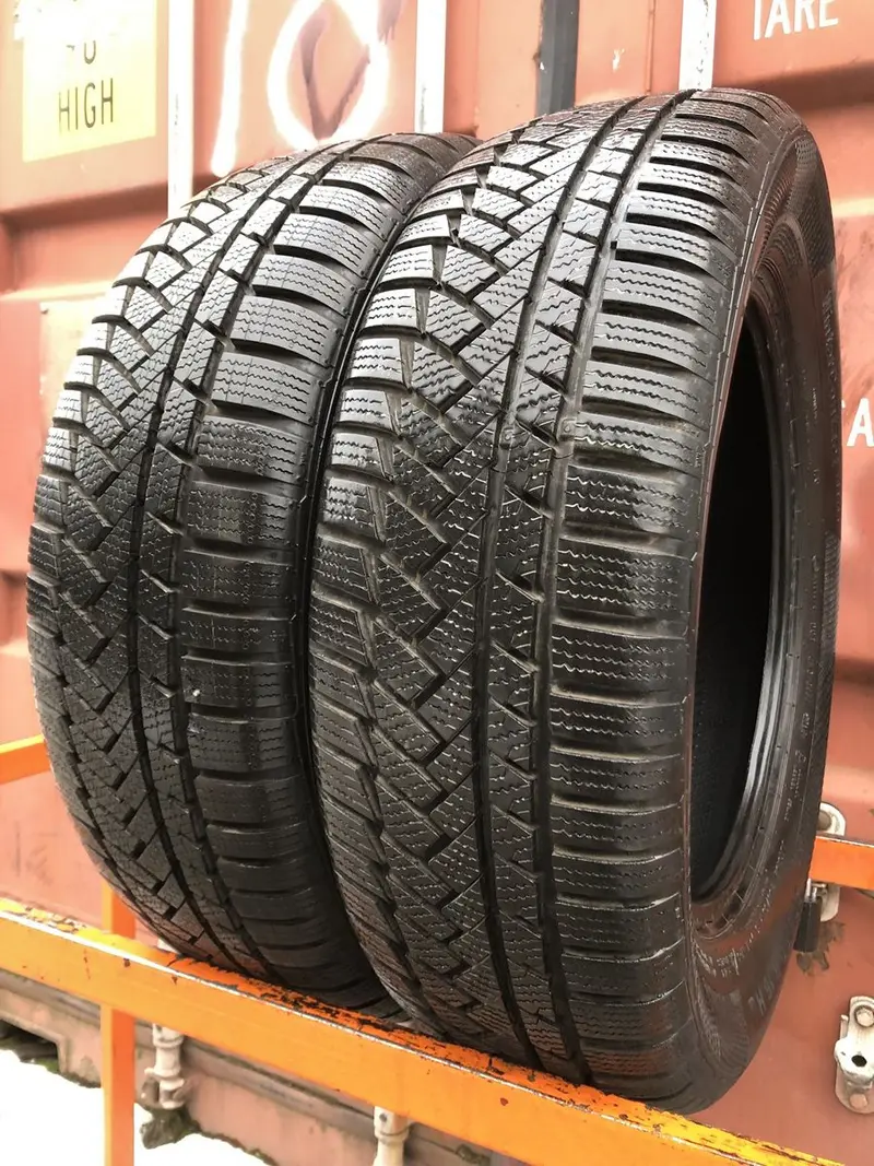 Пара б/у шин 205/60 R16 Continental ContiWinterContact TS 850 P