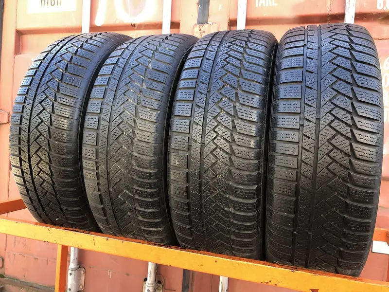 Комплект б/у шин 205/60 R16 Continental ContiWinterContact TS 850 P