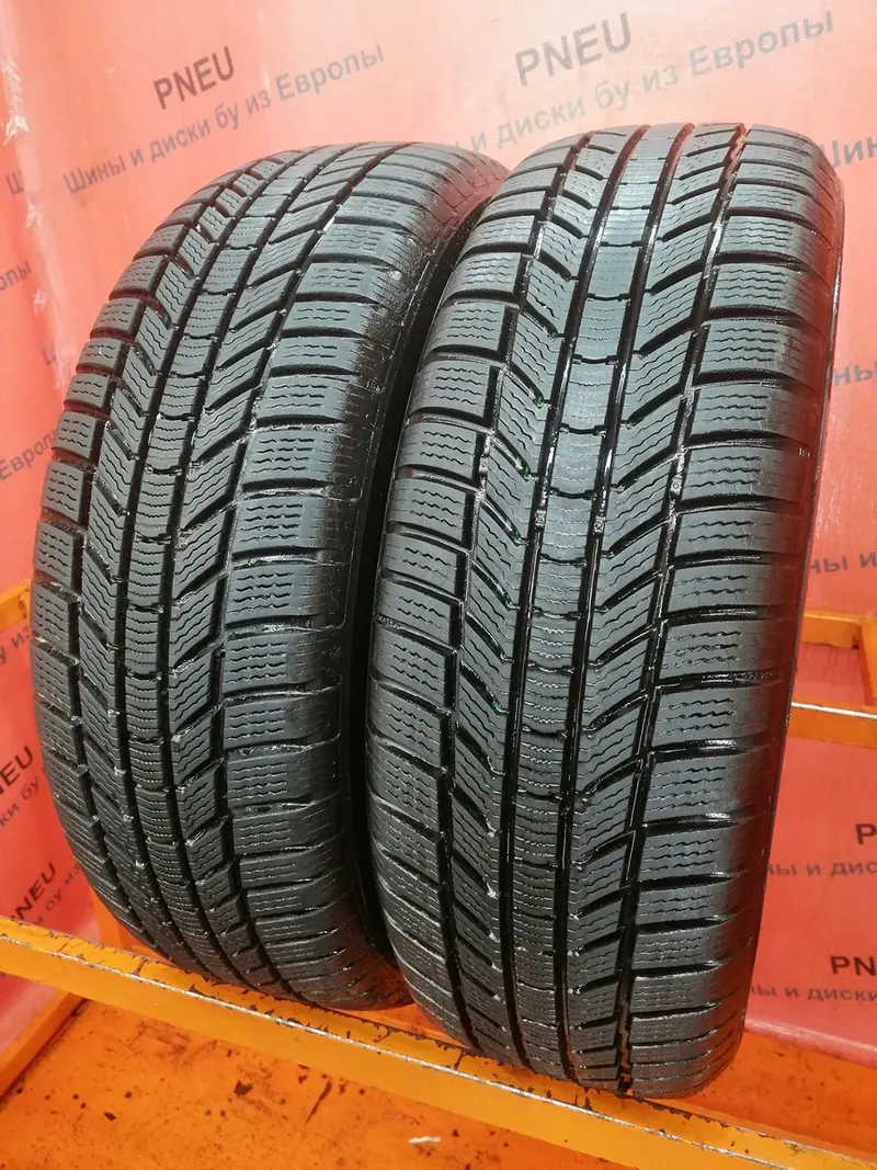 Пара б/у шин 205/60 R16 Continental ContiWinterContact TS 870