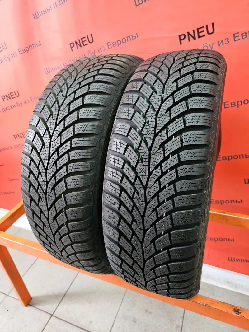 Пара б/у шин 205/60 R16 Continental ContiWinterContact TS 870