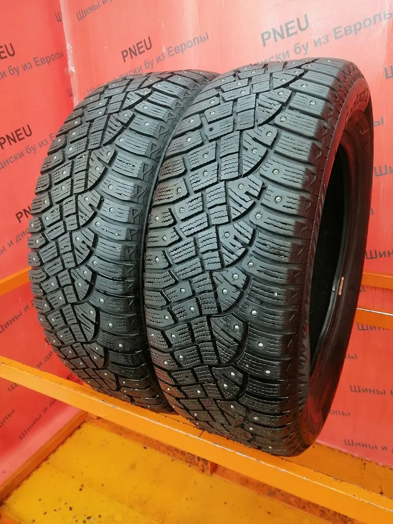 Пара б/у шин 205/60 R16 Continental IceContact 2