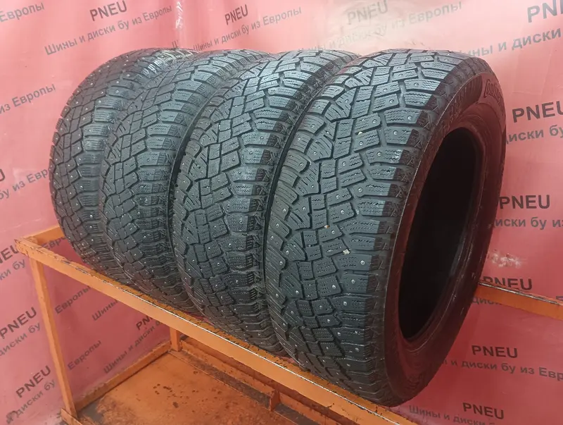 Комплект б/у шин 205/60 R16 Continental IceContact 2