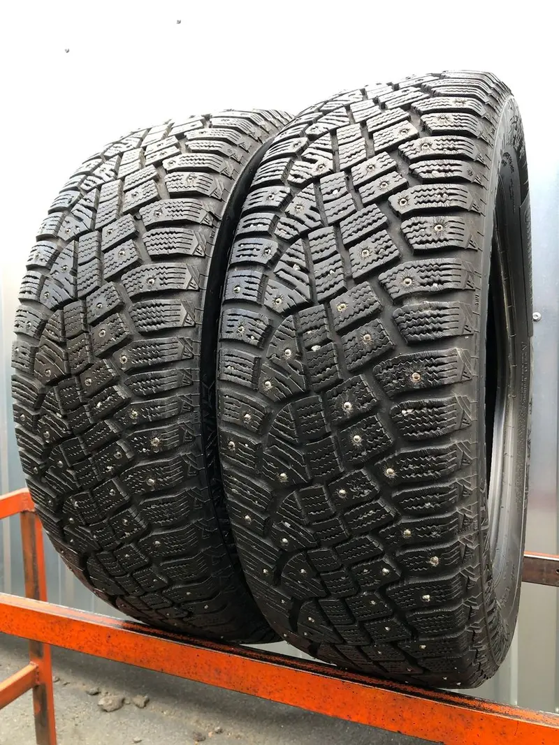 Пара б/у шин 205/60 R16 Continental IceContact 2