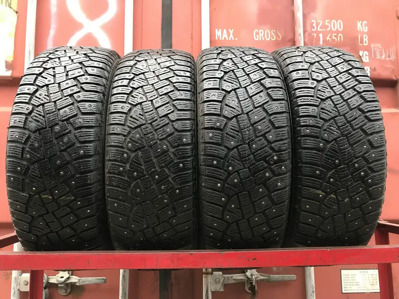Комплект б/у шин 205/60 R16 Continental IceContact 2