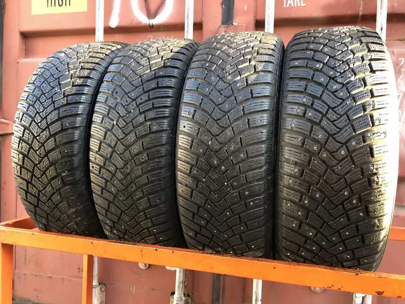 Комплект б/у шин 205/60 R16 Continental IceContact 3
