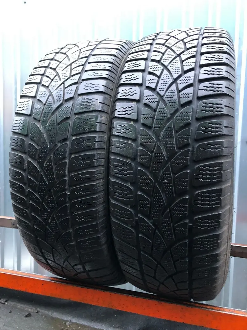 Пара б/у шин 205/60 R16 Dunlop SP Winter Sport 3D