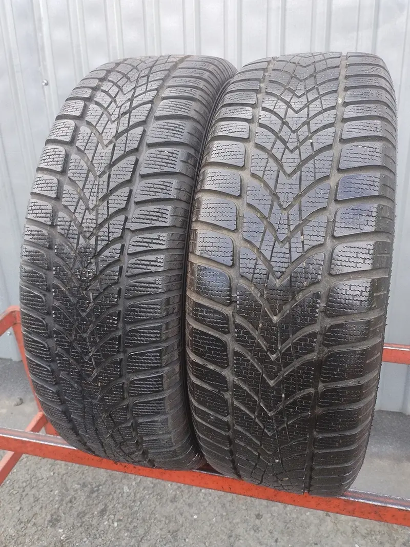 Пара б/у шин 205/60 R16 Dunlop SP Winter Sport 4D