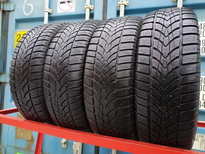 Комплект б/у шин 205/60 R16 Dunlop SP Winter Sport 4D