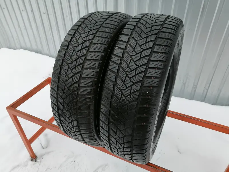 Пара б/у шин 205/60 R16 Dunlop Winter Sport 5