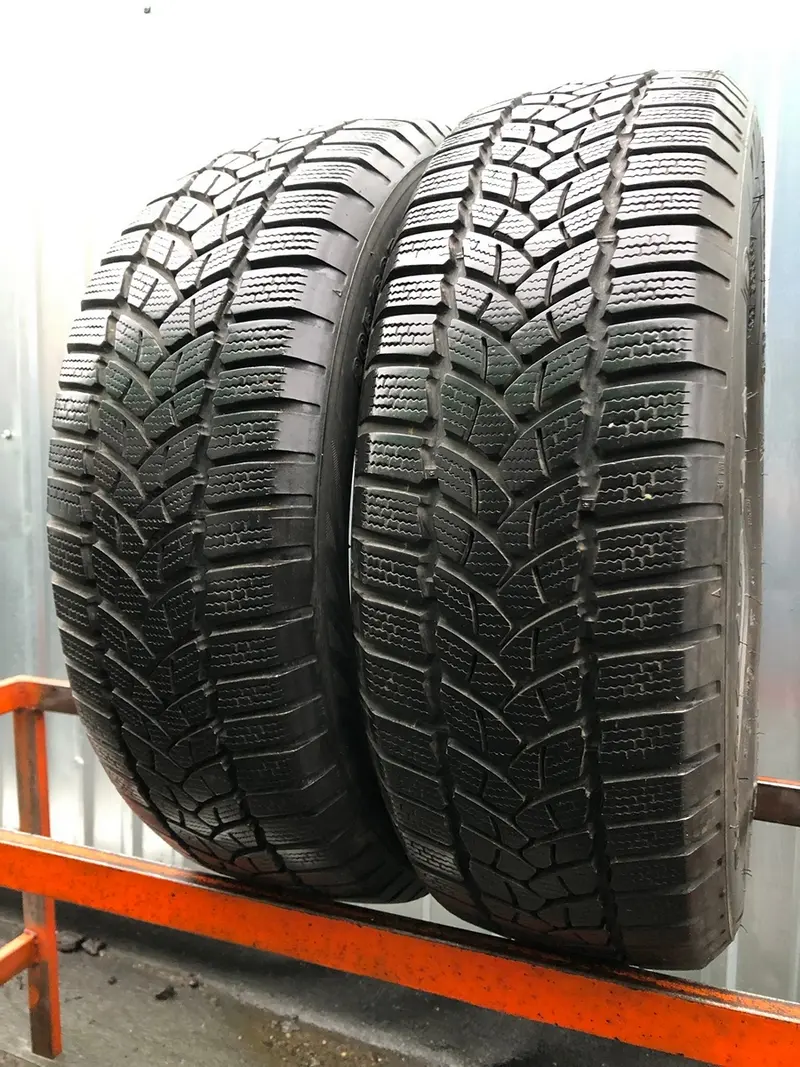 Пара б/у шин 205/60 R16 Firestone Winterhawk 3