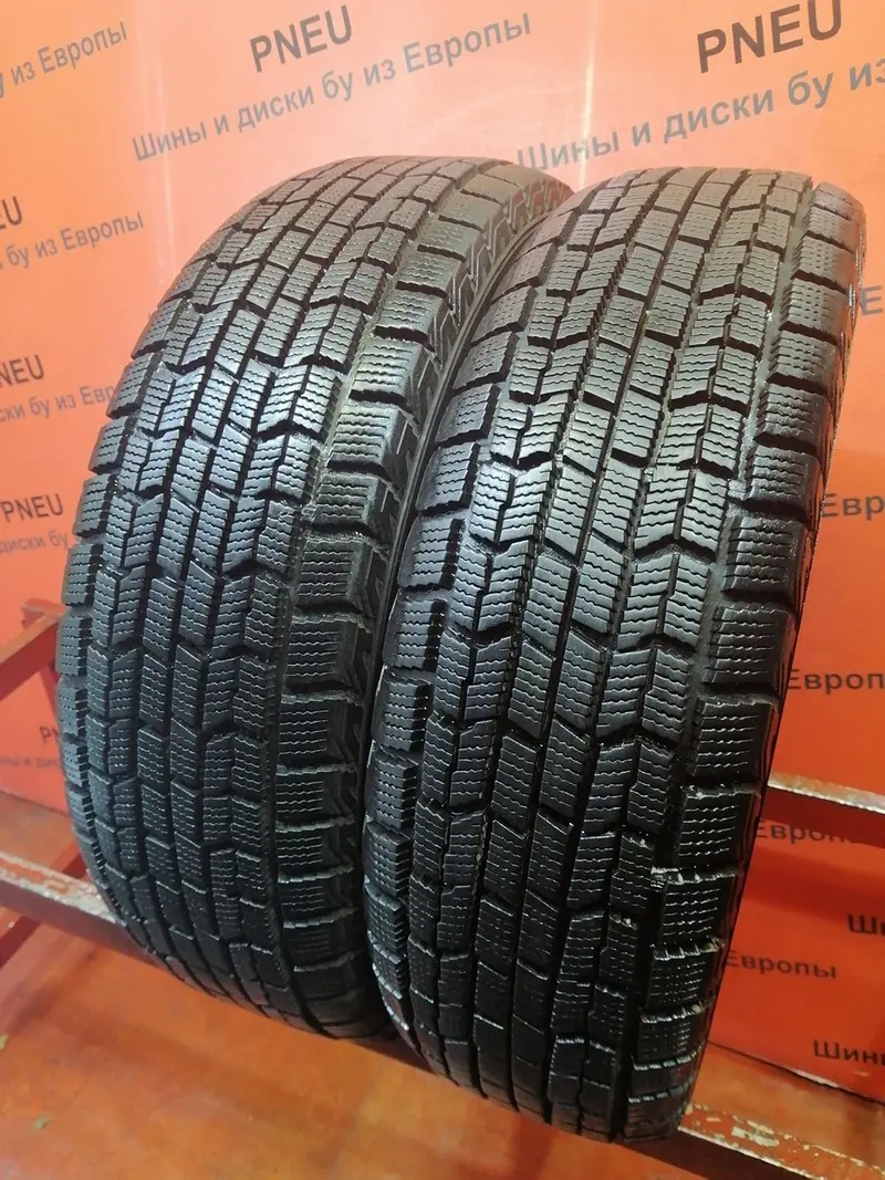 Пара б/у шин 205/60 R16 Goodyear Ultra Grip Ice Navi Zea II