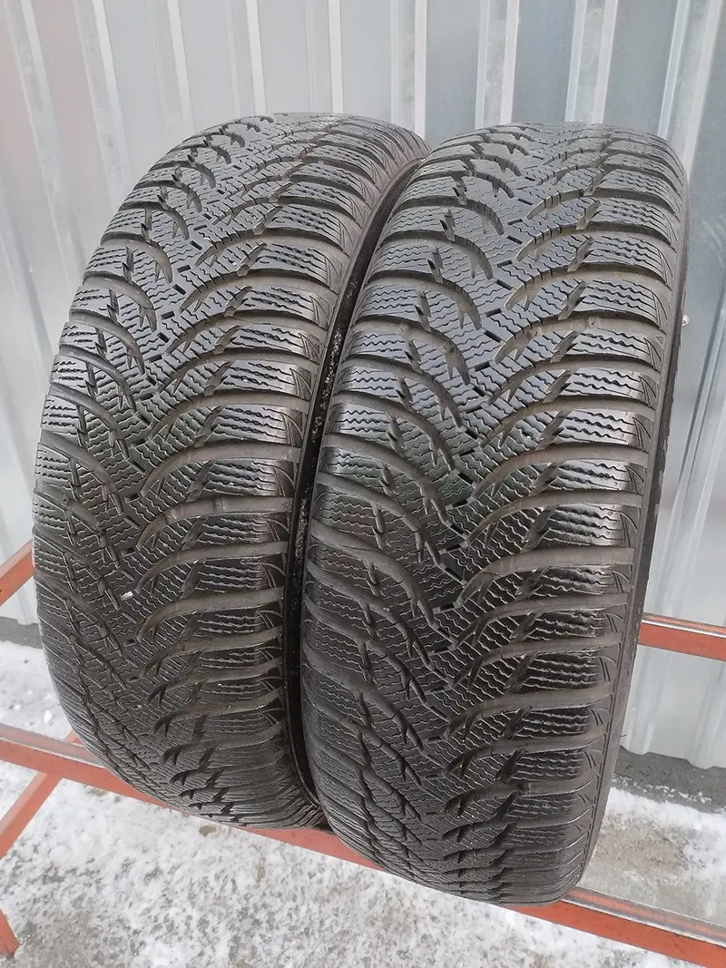 Пара б/у шин 205/60 R16 Kumho Winter Craft WP51