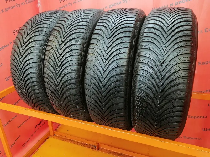 Комплект б/у шин 205/60 R16 Michelin Alpin 5