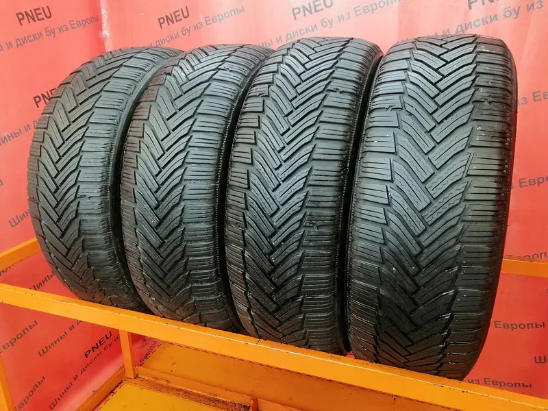 Комплект б/у шин 205/60 R16 Michelin Alpin 6