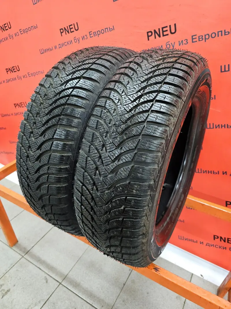 Пара б/у шин 205/60 R16 Michelin Alpin A4