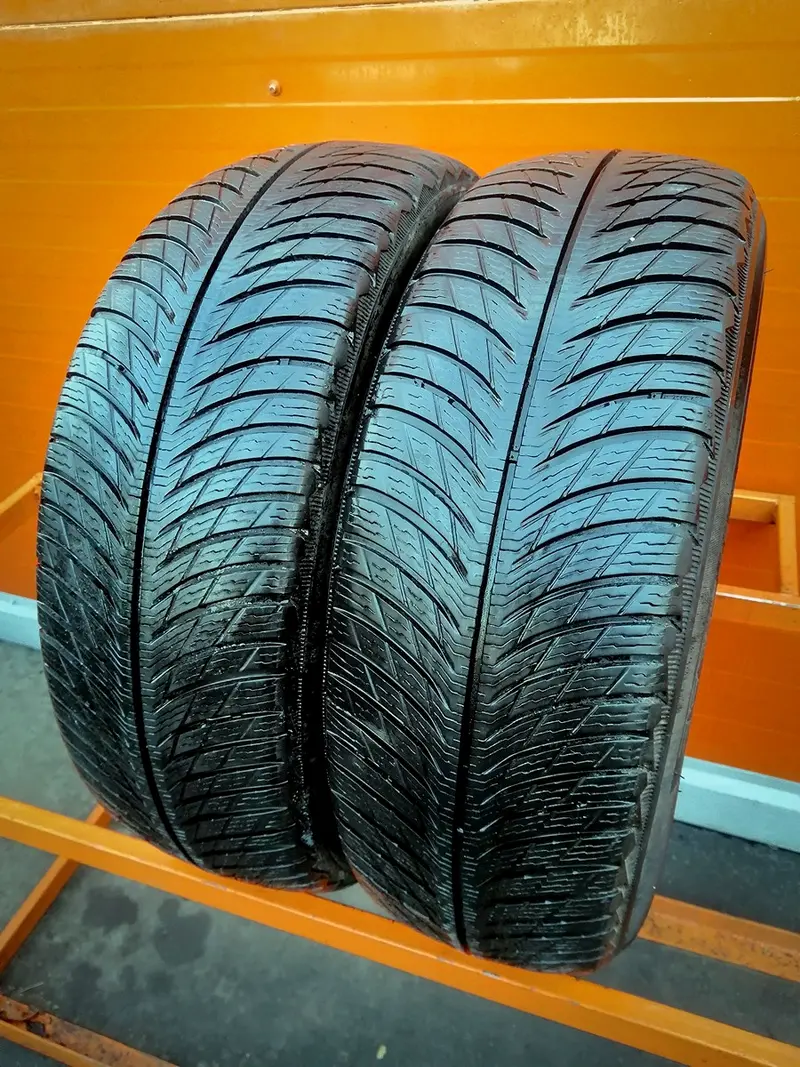 Пара б/у шин 205/60 R16 Michelin Pilot Alpin 5