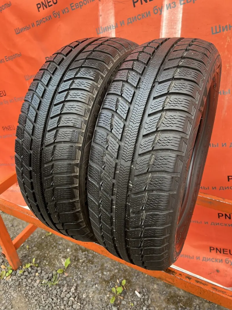 Пара б/у шин 205/60 R16 Michelin Primacy Alpin PA3