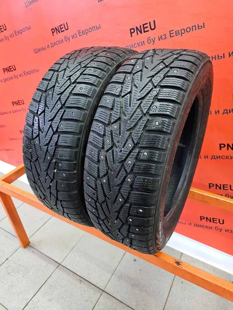 Пара б/у шин 205/60 R16 Nokian Hakkapeliitta 7
