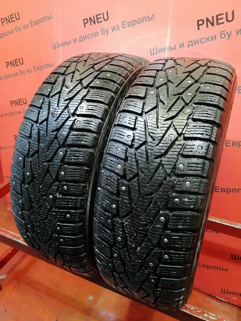 Пара б/у шин 205/60 R16 Nokian Hakkapeliitta 7