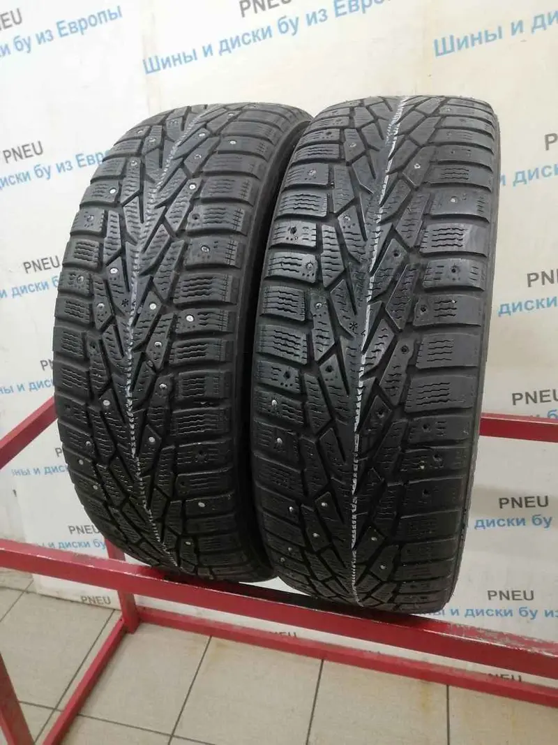 Пара б/у шин 205/60 R16 Nokian Hakkapeliitta 7