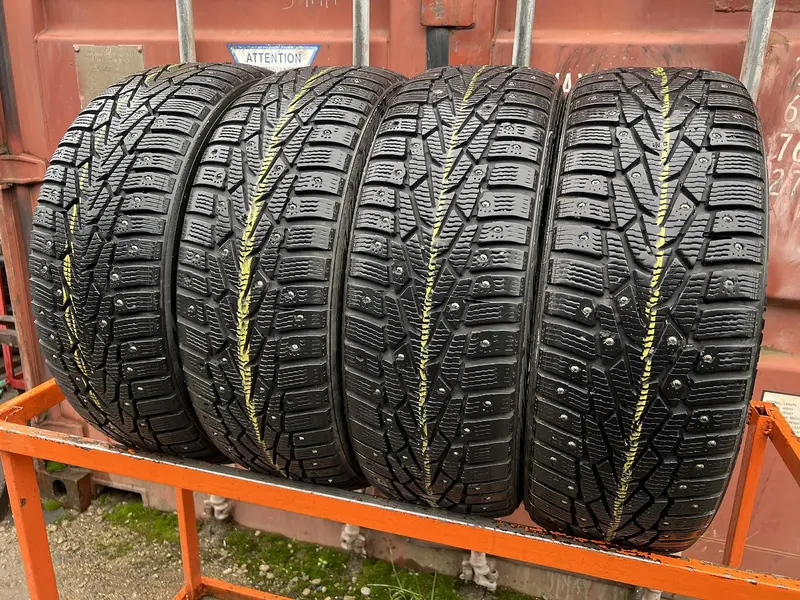 Комплект б/у шин 205/60 R16 Nokian Hakkapeliitta 7, фото 1