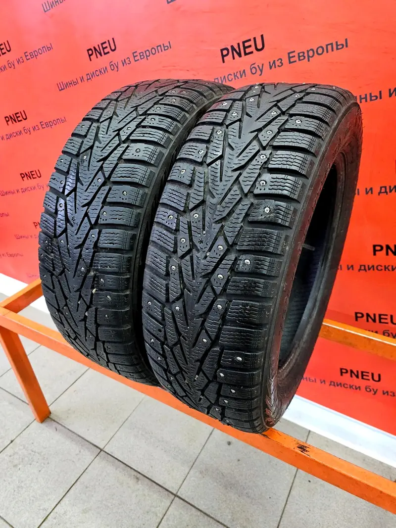 Пара б/у шин 205/60 R16 Nokian Hakkapeliitta 7 RunFlat