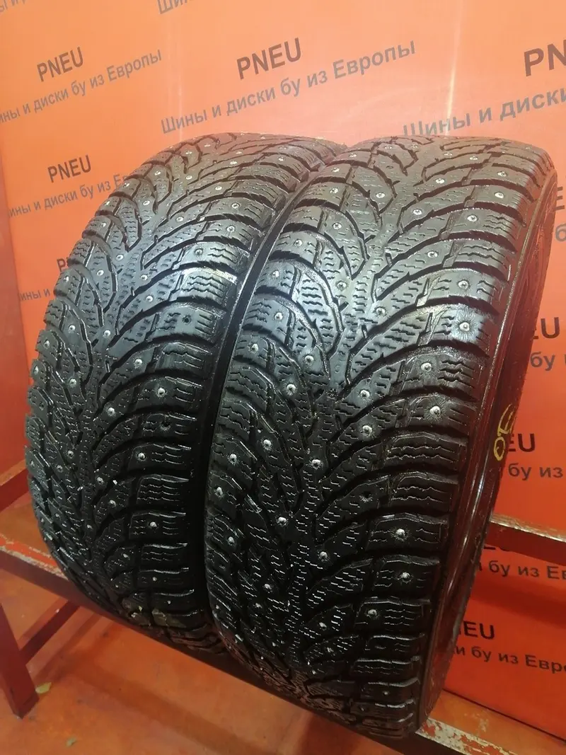 Пара б/у шин 205/60 R16 Nokian Hakkapeliitta 9