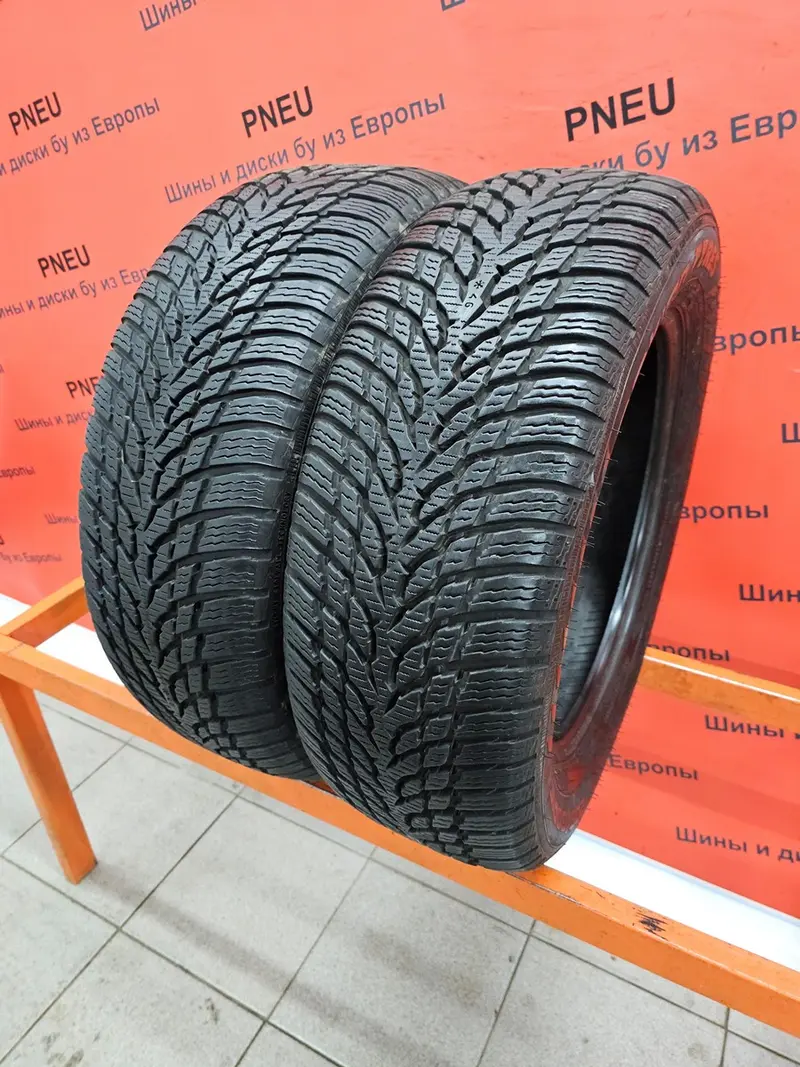 Пара б/у шин 205/60 R16 Nokian WR Snowproof