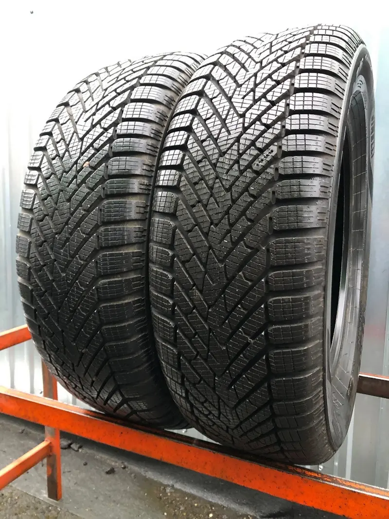 Пара б/у шин 205/60 R16 Pirelli Winter Cinturato 2