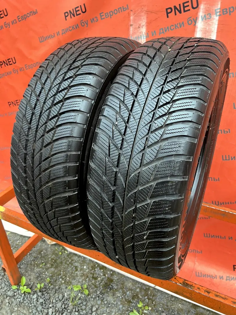 Пара б/у шин 205/65 R16 Bridgestone Blizzak LM-001
