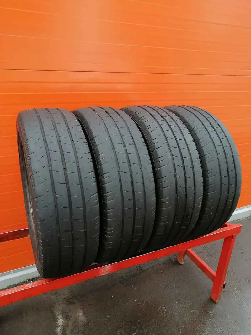 Комплект б/у шин 205/65 R16C Continental ContiVanContact 200, фото 1