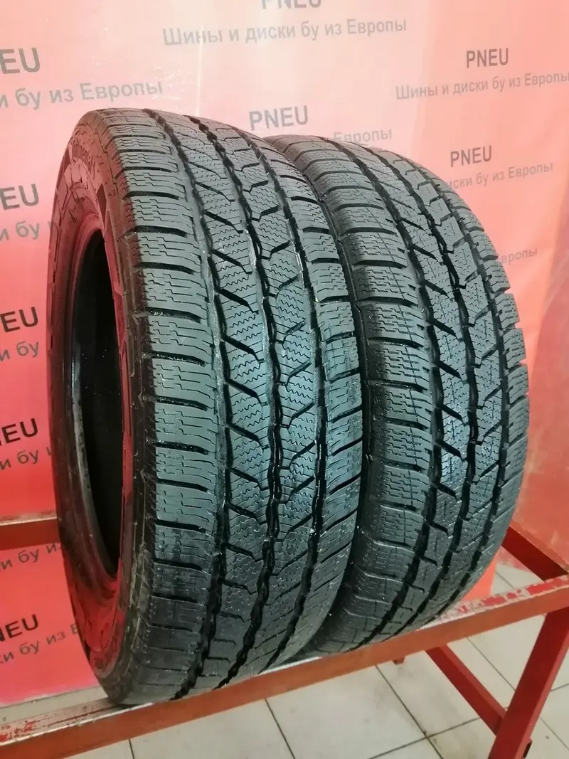 Пара б/у шин 205/65 R16C Continental VanContact Winter