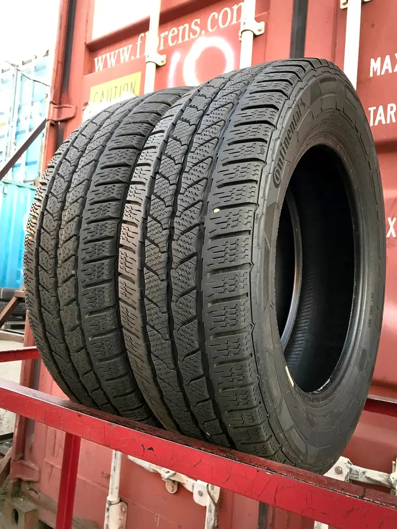 Пара б/у шин 205/65 R16C Continental VanContact Winter